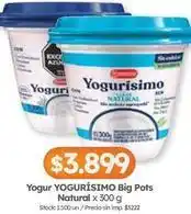 Cordiez Yogurísimo - yogur big pots natural oferta