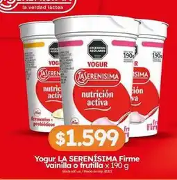 Cordiez La serenísima - yogur la serenísima firme oferta