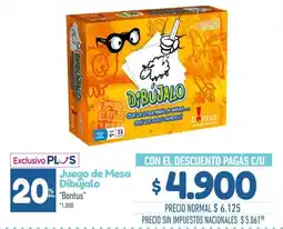 La Anonima Bontus dibújalo oferta