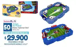 La Anonima Stitch juego de fútbol oferta