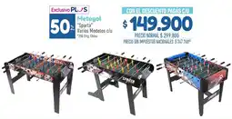 La Anonima Sparta metegol oferta