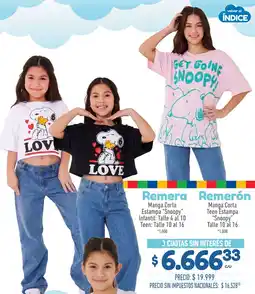 La Anonima Remera remerón oferta