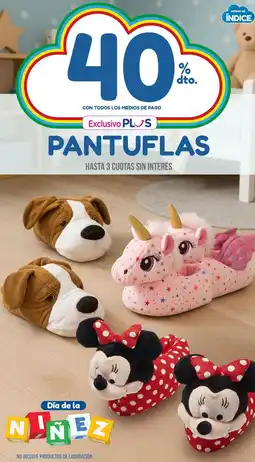 La Anonima Pantuflas oferta