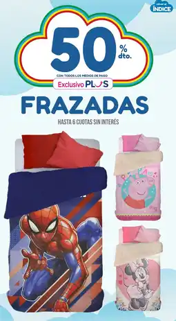 La Anonima Frazadas oferta