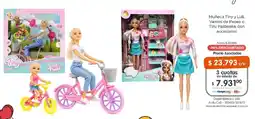 Cooperativa Obrera Muñeca tiny y luli, vamos de paseo o tiny pastelera oferta