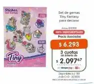Cooperativa Obrera Tiny set de gemas para decorar oferta