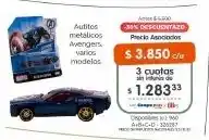 Cooperativa Obrera Audits metálicos Avengers varios modelos oferta