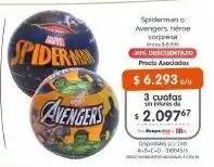 Cooperativa Obrera Spiderman o avengers, héroe sorpresa oferta