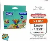 Cooperativa Obrera Palitos chinos oferta