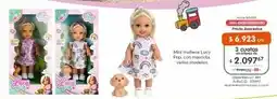 Cooperativa Obrera Mini muñeca lucy pop, con mascota, varios modelos oferta