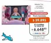 Cooperativa Obrera Tiny bebé con peluquero y mamá oferta