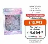 Cooperativa Obrera Tiny magic set de princesa con accesorios oferta