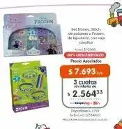 Cooperativa Obrera Disney stitch de plástico o frozen de plástico oferta