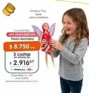 Cooperativa Obrera Muñeca Tiny, hada, varios modelos oferta
