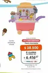 Cooperativa Obrera Carta heladera infantil oferta
