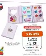 Cooperativa Obrera Paleta de maquillaje Tiny, multicolor oferta