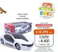 Cooperativa Obrera Auto a radio control varios modelos oferta