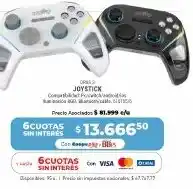 Cooperativa Obrera Joystick oferta