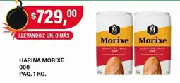Supermercados Damesco Morixe harina de trigo 000 oferta