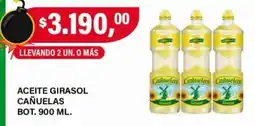 Supermercados Damesco Cañuelas aceite girasol oferta