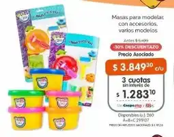Cooperativa Obrera Play-doh masas para modelar con accesorios varios modelos oferta