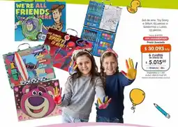 Cooperativa Obrera Toy story o stitch o spidermar o lotso set de arte oferta