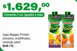 Supermercados Damesco Baggio jugo pronto oferta