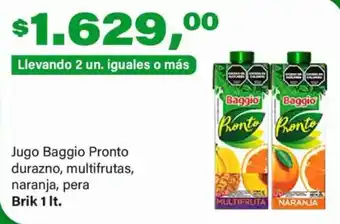 Supermercados Damesco Baggio jugo pronto oferta