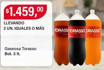 Supermercados Damesco Torasso gaseosa oferta