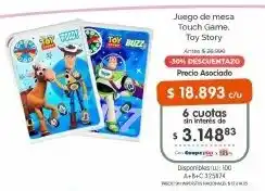 Cooperativa Obrera Toy story touch game oferta