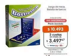Cooperativa Obrera Battleship juego de mesa oferta