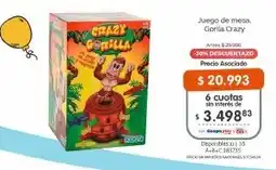 Cooperativa Obrera Gorilla crazy crazy gorilla oferta