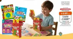 Cooperativa Obrera Juego de Cartas con actividades varios modelos oferta