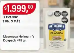Supermercados Damesco Hellmann's mayonesa clásica oferta