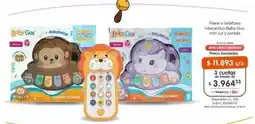 Cooperativa Obrera Baby Gus piano y telefono interactivo oferta
