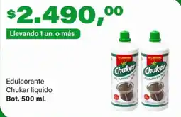 Supermercados Damesco Chuker edulcorante liquido oferta