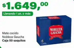Supermercados Damesco Nobleza Gaucha mate cocido oferta