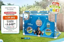 Cooperativa Obrera Afa juego futbol con pelota oferta