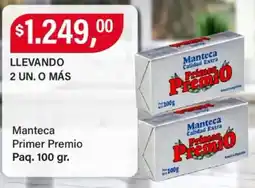 Supermercados Damesco Primer premio manteca oferta