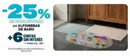 Cooperativa Obrera Alfombras de baño oferta