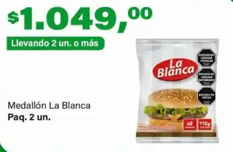 Supermercados Damesco La blanca medallón oferta