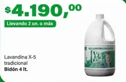 Supermercados Damesco Lavandina X-5 tradicional oferta
