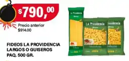 Supermercados Damesco La providencia fideos largos o guiseros oferta