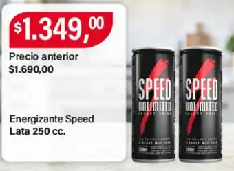Supermercados Damesco Speed energizante oferta
