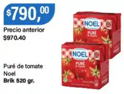 Supermercados Damesco Noel puré de tomate oferta