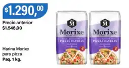 Supermercados Damesco Morixe harina especial para pizzas caseras oferta