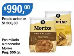 Supermercados Damesco Morixe pan rallado oferta