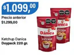 Supermercados Damesco Dánica ketchup oferta
