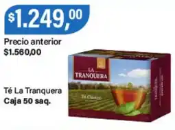 Supermercados Damesco La tranquera té chino oferta