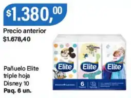 Supermercados Damesco Elite pañuelo triple hoja Disney 10 oferta